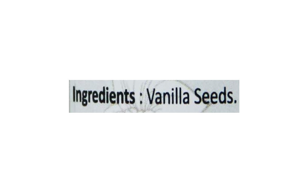 Puramio Vanilla Seeds    Glass Jar  20 grams